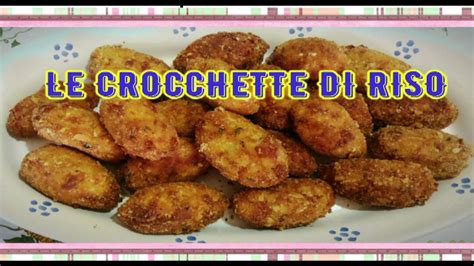 LE CROCCHETTE DI RISO - YouTube