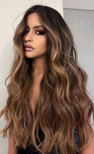 50 stylish brown hair colors and styles for 2022 cappuccino brown hair with subtle caramel