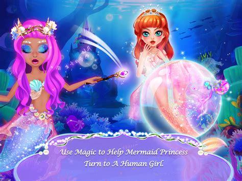Mermaid Princess Love Story Dress Up And Salon Game For Android Apk