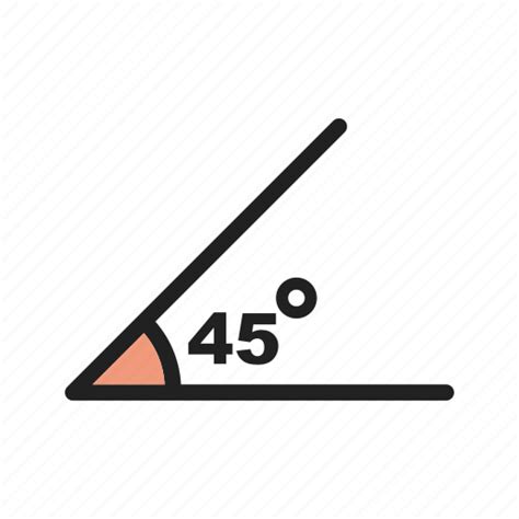Angle Calculation Compass Degree Geometry Obtuse Triangle Icon