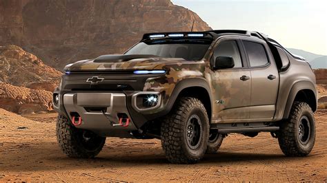 The Us Armys Chevy Colorado Zh2 Looks Ready For World War Iv