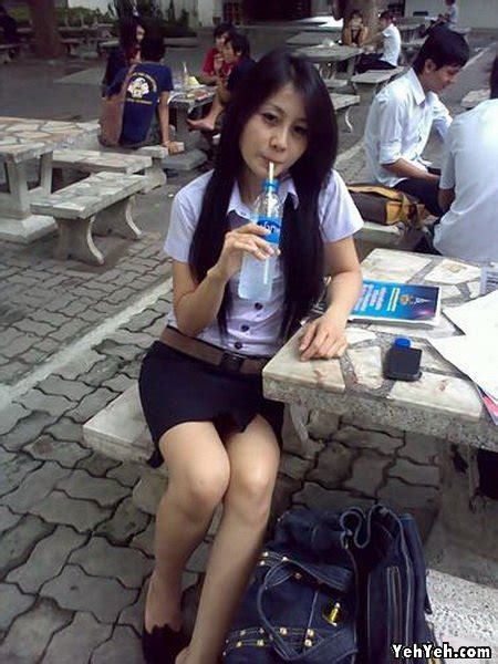 Thai Cute Girl In Uniform Thai Girl Narak