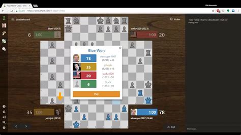 Four Player Chess How To Play And Win Youtube