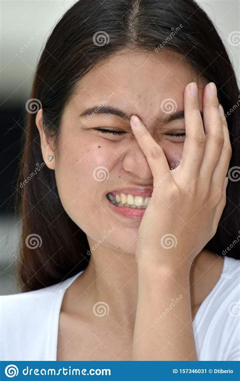 A Happy Filipina Female Fotografering För Bildbyråer Bild Av Filippin 157346031