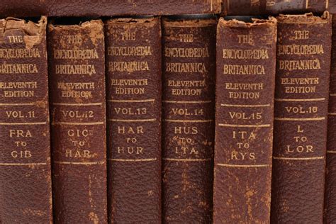 1911 Encyclopædia Britannica Complete In Twenty Nine Volumes Ebth