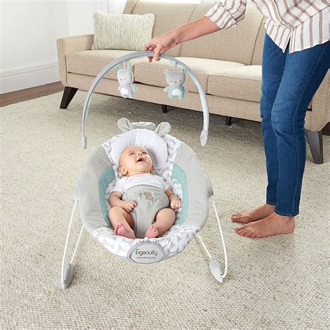 Ingenuity Smartbounce Automatic Bouncer Raylan Best Educational