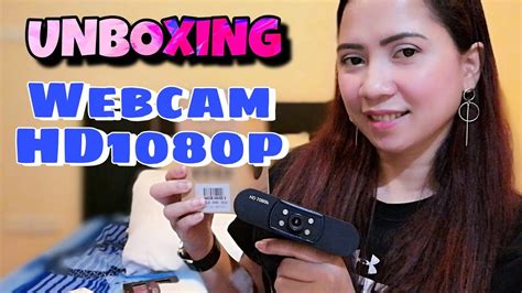 Webcam Hd P Unboxing Product Review Youtube