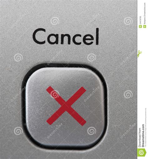 Cancel button stock image. Image of kibosch, cancel, stop - 24419705