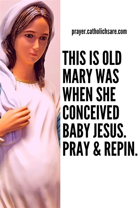 How Old Was Mary When She Was Pregnant With Jesus In 2021 Jesus Prayer Jesus Pregnant