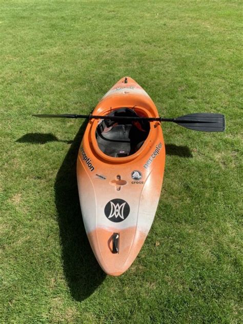 Kayak And Double Paddle For Sale From United Kingdom