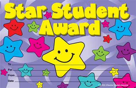 Star Student Awards Tcr1922 Teacher Created Resources