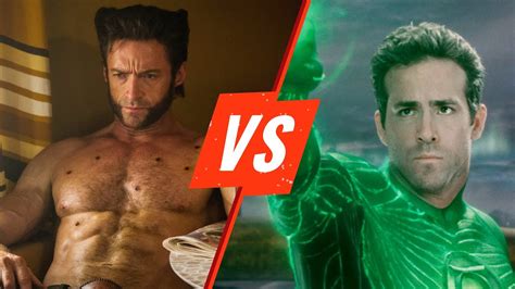 Ryan Reynolds Vs Hugh Jackman Rotten Tomatoes Youtube