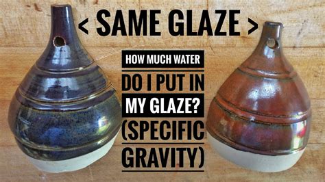 One scale is for liquids heavier than water, and the other is. How to Calculate specific gravity in your Glaze (ft. Sue ...