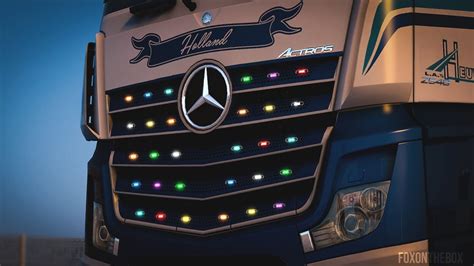 Ets2 140 Boreman Led Marker Lights V18 Euro Truck Simulator 2 Mod