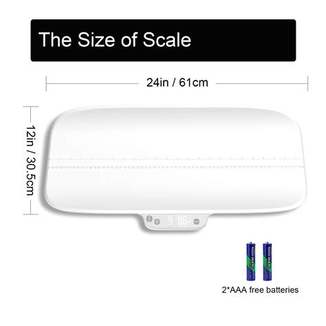 Multi-Function Pet Scale with Hold Function for Infants, Newborns