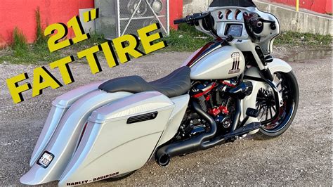 New 2020 21 Harley Street Glide Fat Tire Custom Bagger For Sale Part