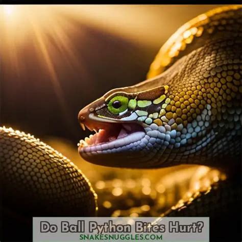 What Happens When A Ball Python Bites Causes Pain Levels Treatment