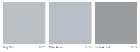 Grey Colour Paint Chart Paint Color Ideas