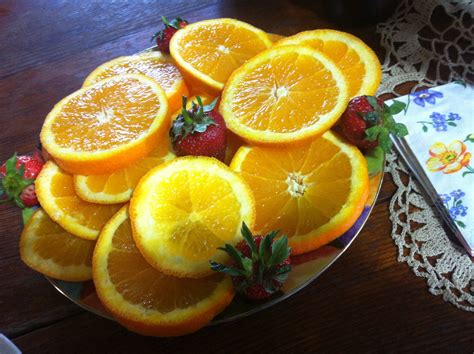 Breakfast Oranges Food Oranges Fruit