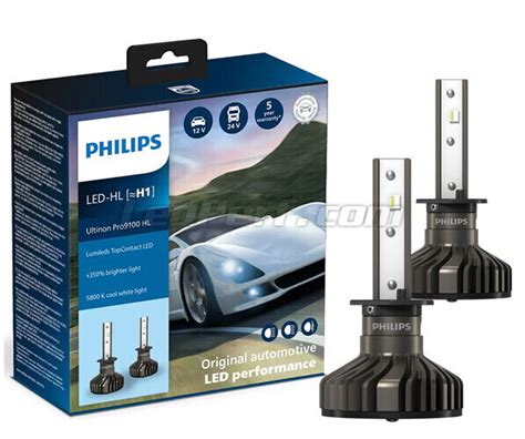 Ampoules Led H1 Et Kits Led H1 Haute Puissance 12v Et 24v