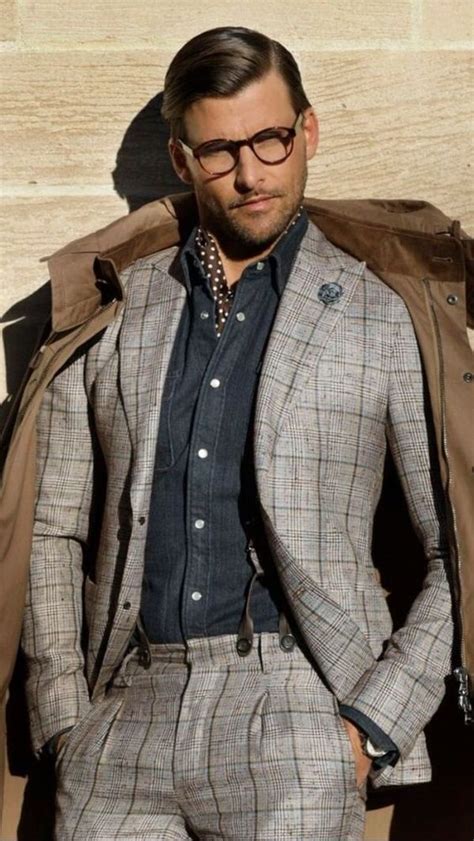 Best Tailored Checkered Suits Men Well Dressed Men Stylish Men Mens
