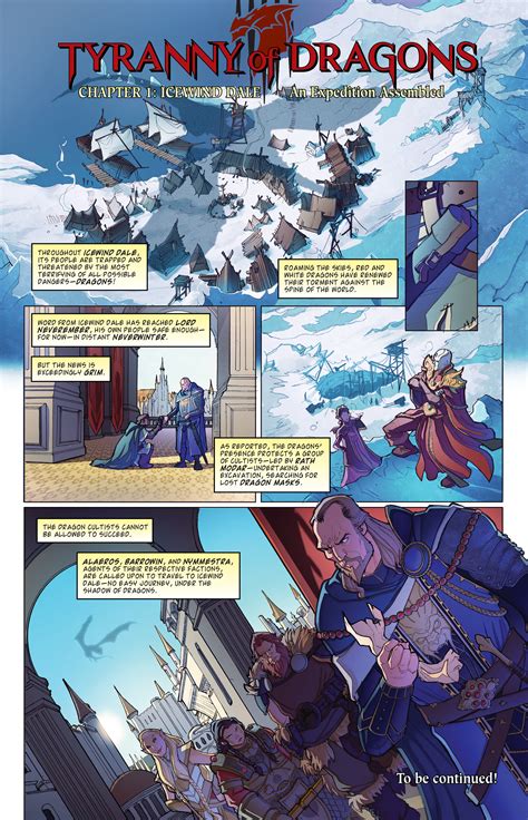 Tyranny Of Dragons Online Comic Entire Series Complete Tribality