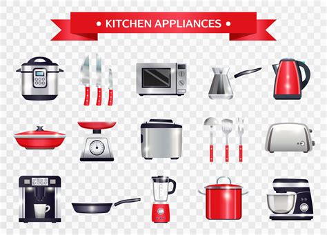 Kitchen Appliances Set 475744 Vector Art At Vecteezy