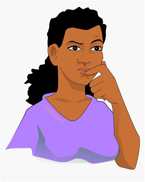 Things are either all bad or all good. Clip Art Royalty Free Library Clipart Person Thinking ...