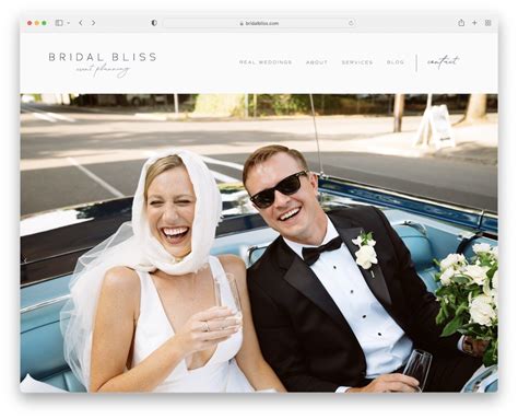 19 best wedding websites examples 2024 colorlib