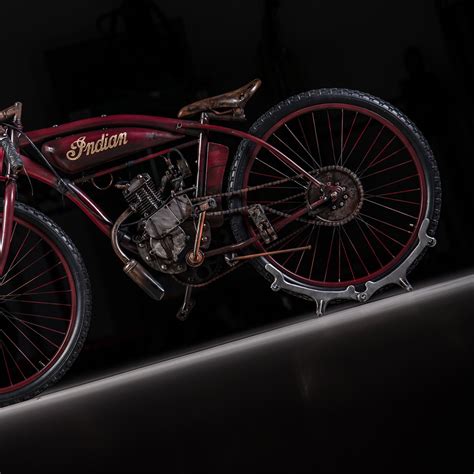 Indian Board Track Racer Tribute Bike Bull Cycles Touch Of Modern
