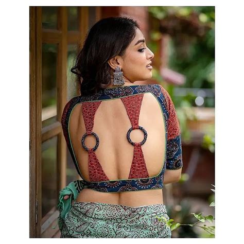 Designer Blouse Back Neck Designs For Silk Sarees 3 K4 Fashion Chegospl