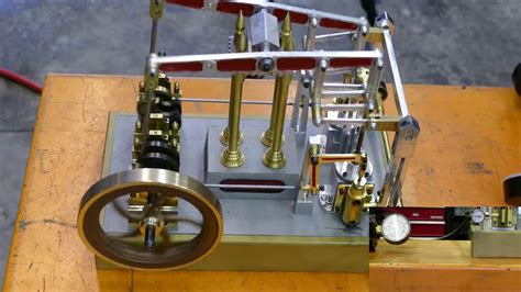 Hsm Twin Walking Beam Engine Youtube