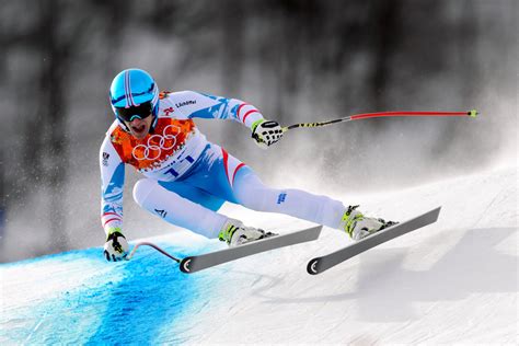 Mens Alpine Skiing Downhill At Sochi Olympics