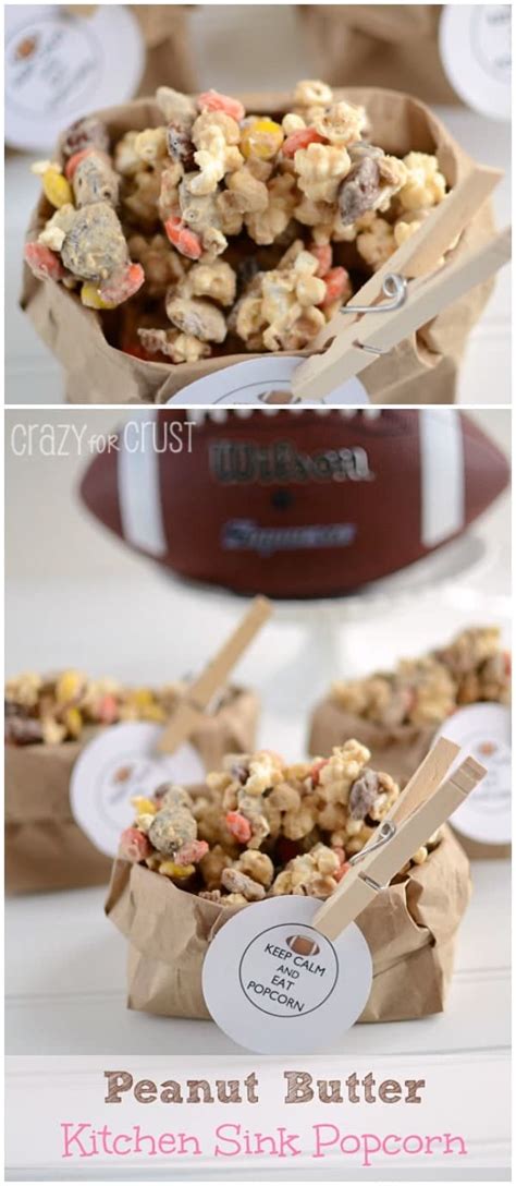 Peanut Butter Kitchen Sink Popcorn A Football Party With