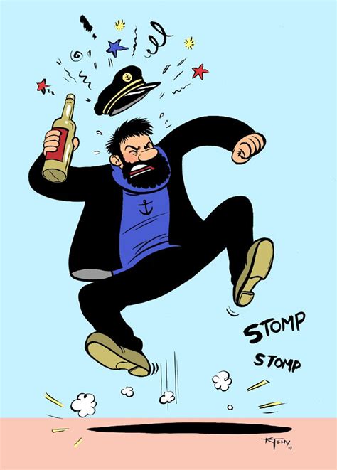 Hado Lands Deviantart Favourites Tintin Captain Haddock Cartoons