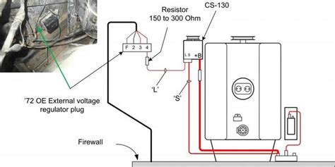 67 72 Chevy Truck Wiring Diagram With One Wire Alternator