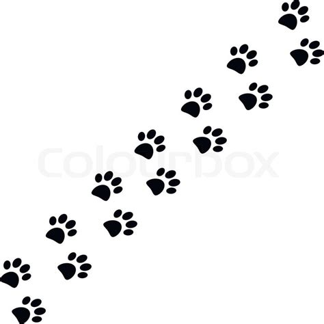 Cat Paw Prints Clipart Free Download On Clipartmag