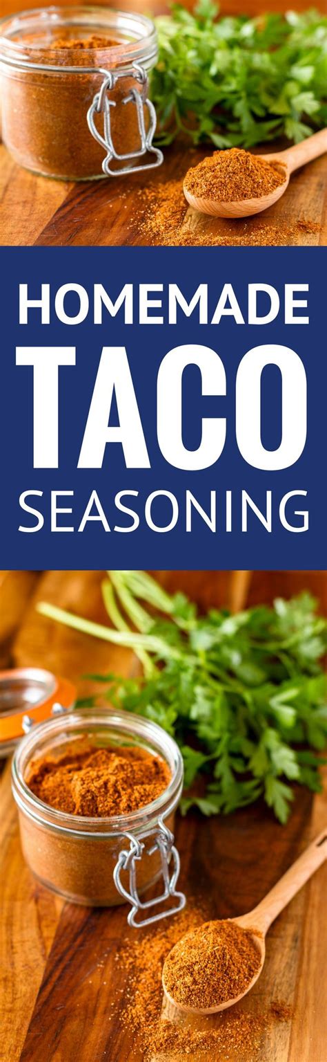 homemade taco seasoning mix make your own all purpose taco meat seasoning and you ll never go