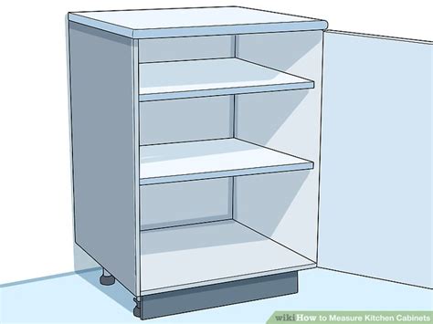 They have a wood frame on the front,. How to Measure Kitchen Cabinets: 11 Steps (with Pictures)