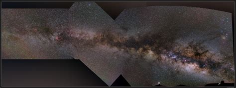 Milchstrassenpanorama Astronomiede Der Treffpunkt Für Astronomie