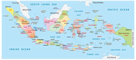 Peta Indonesia Lengkap Peta Peta Dunia Indonesia Riset