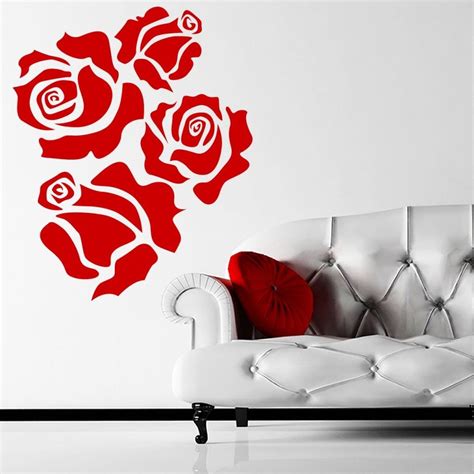 Bunch Of Roses Wall Sticker Decal World Of Wall Stickers