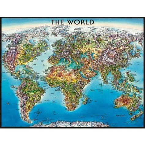 Buy Ravensburger World Map Puzzle 2000pc