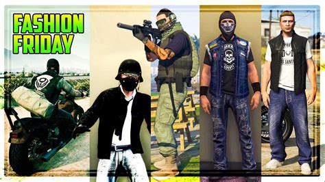 Contact us directly if you have any questions! GTA 5 Online FASHION FRIDAY! The Best Biker DLC Outfits ...