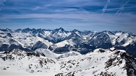 Sharp Mountain Ridges Stretching To The Horizon In The High Tatras