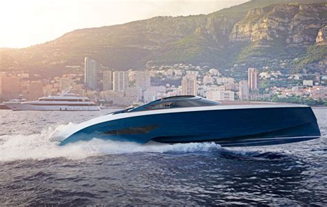 Bugatti Speedboat Concept Designed By Palmer Johnson Motor Boat