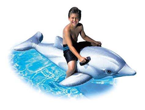 Intex Inflatable Dolphin Pool Float 58539 Inflatable Pool Loungers Dolphin Pools Pool Float