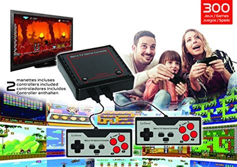 Lexibook Retro Game Console 2 Controllers 300 Games 1 Acdc Adapter