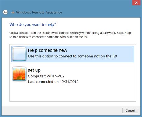 How To Use Remote Assistanceeasy Connect To Help Someone In Windows 8
