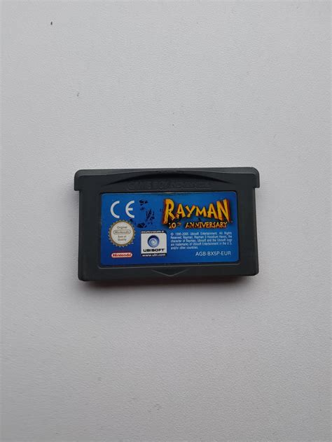 Rayman 10th Anniversary Gba Gameboy Advance Köp På Tradera